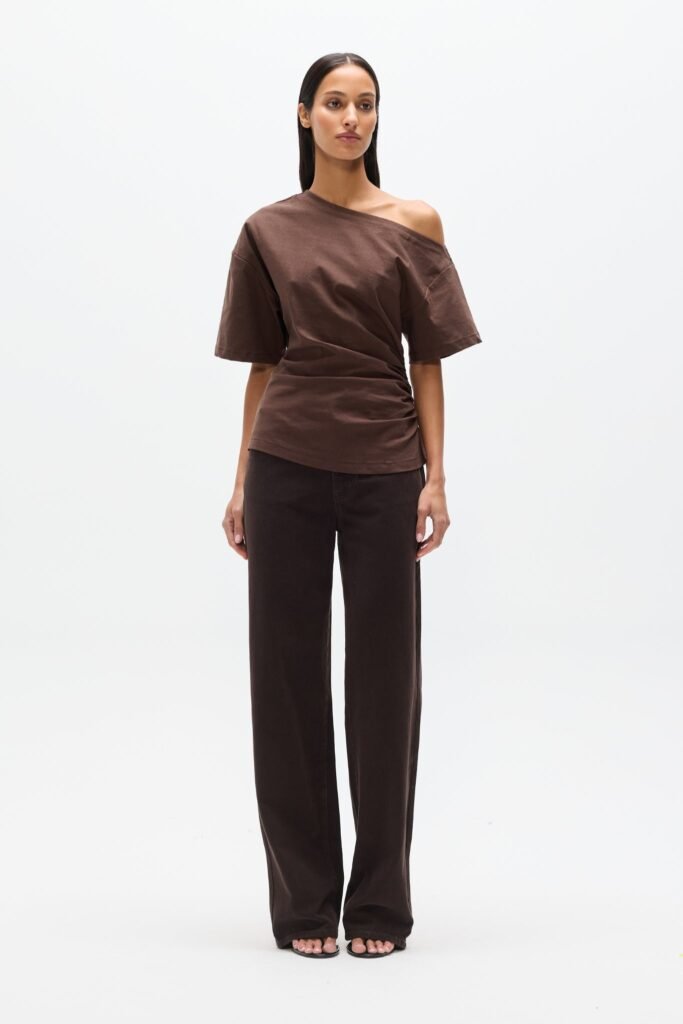 SUKI TOP - CHOCOLATE 1
