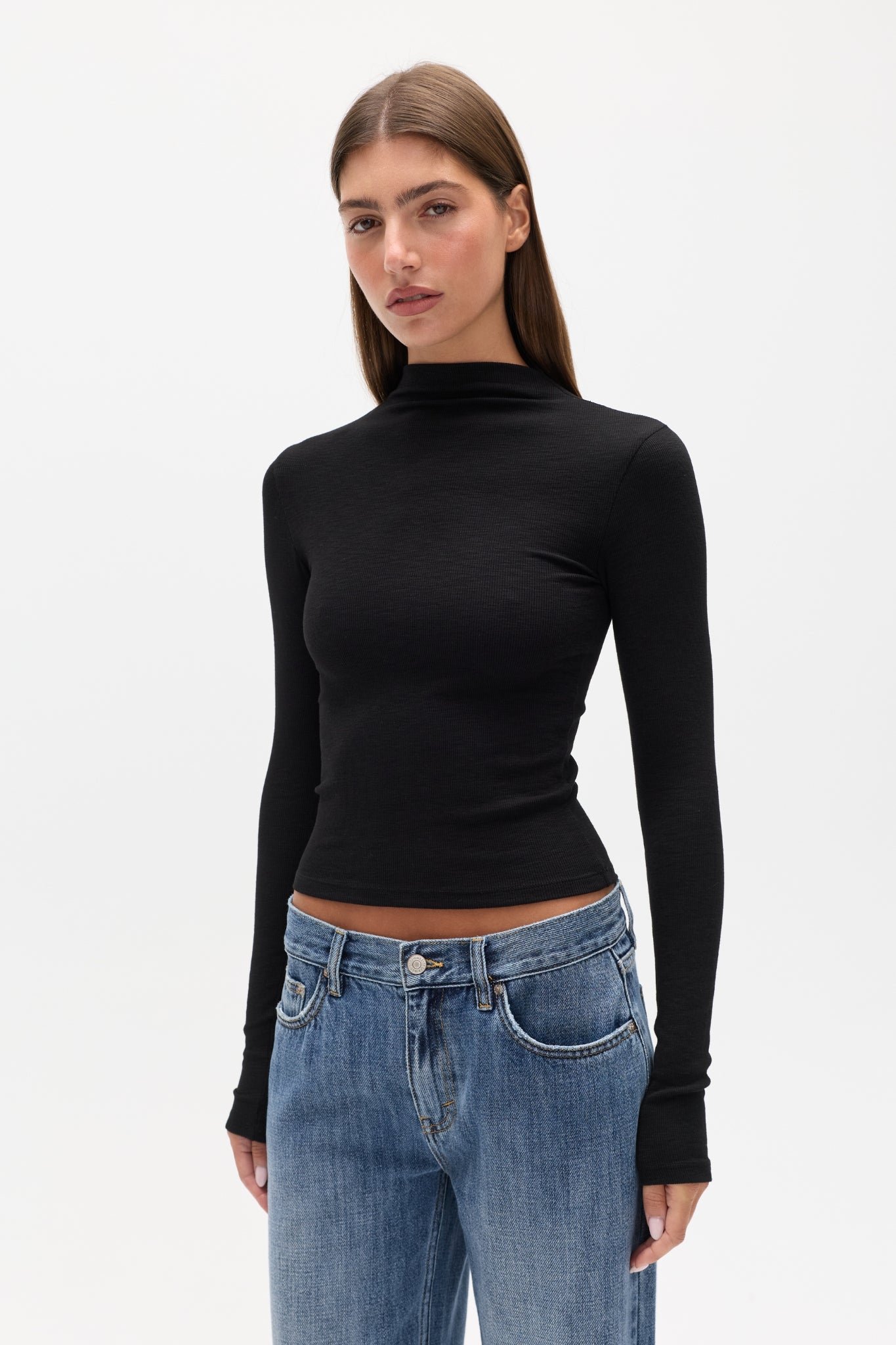 LUMI LONG SLEEVE - BLACK 2