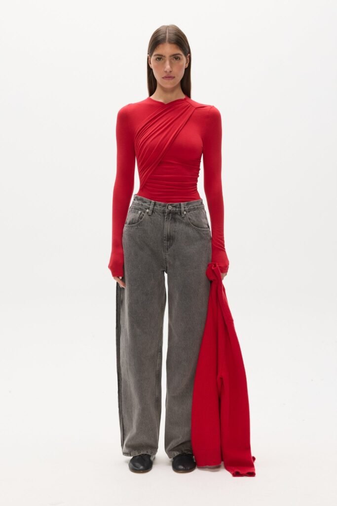 ARAYA BODYSUIT - GARNET 1