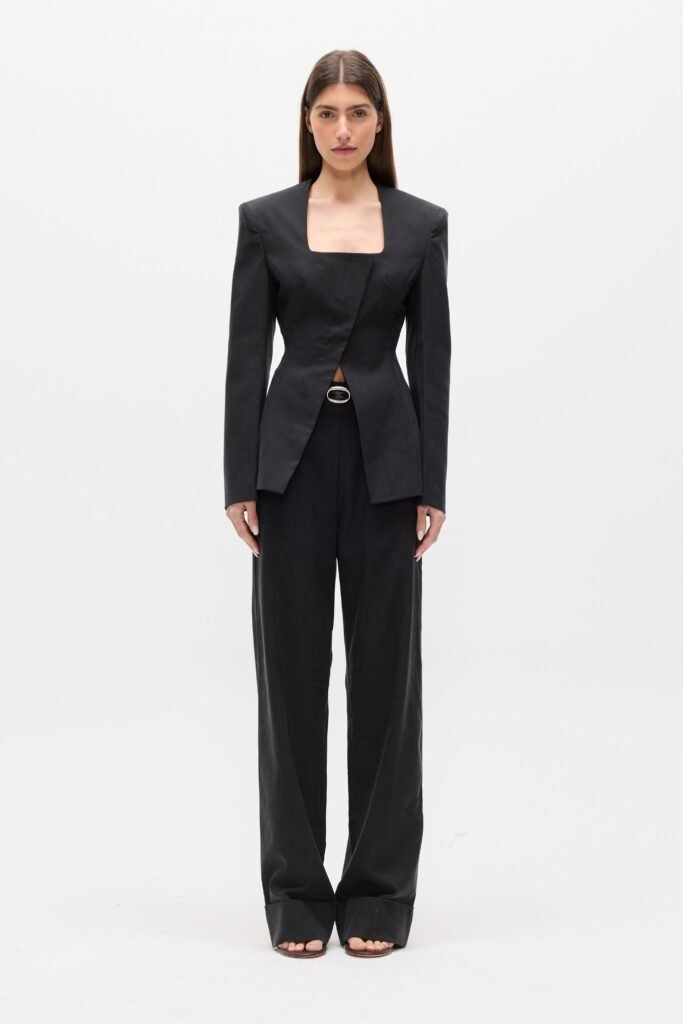 AYLA BLAZER - BLACK 1