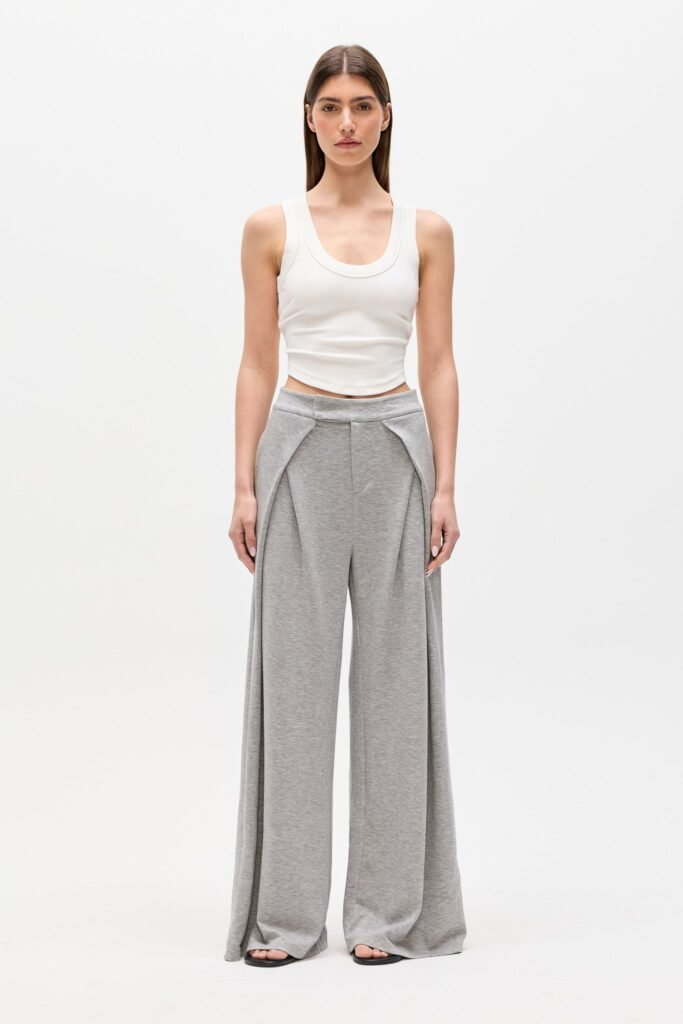 ADAIA PANT - GREY MARLE 1