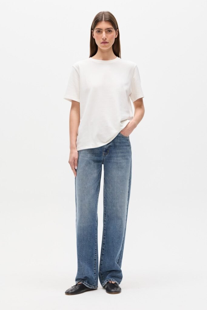 BELLA T-SHIRT - IVORY 1