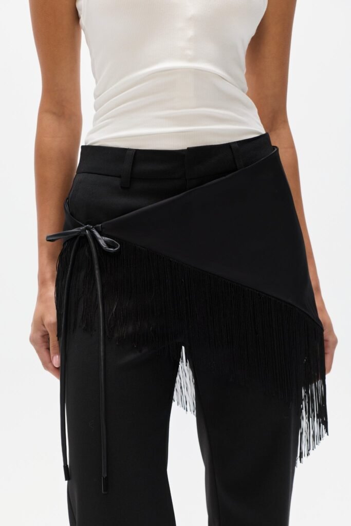DRAVENNA SCARF - BLACK 1