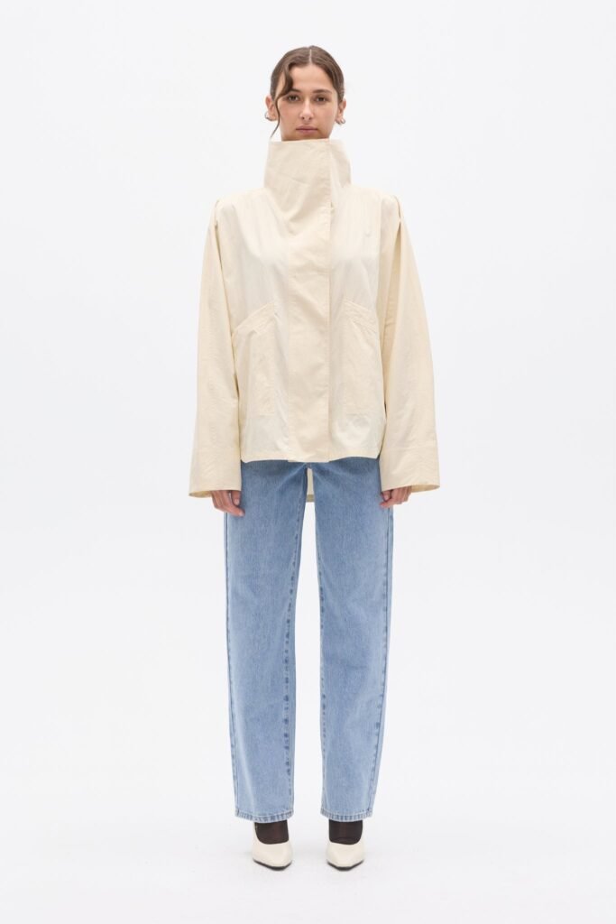 ELIZA BOMBER - IVORY 1
