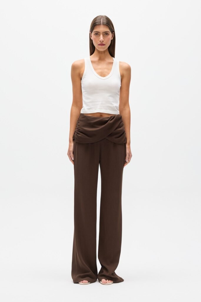 EMYNAH PANT - BROWN 1