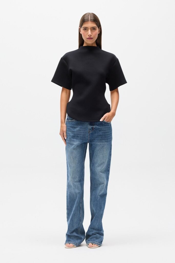 ESTHER T-SHIRT - BLACK 1