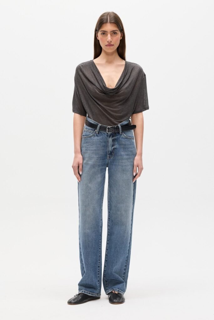JUDITH TOP - MARLE GREY 1