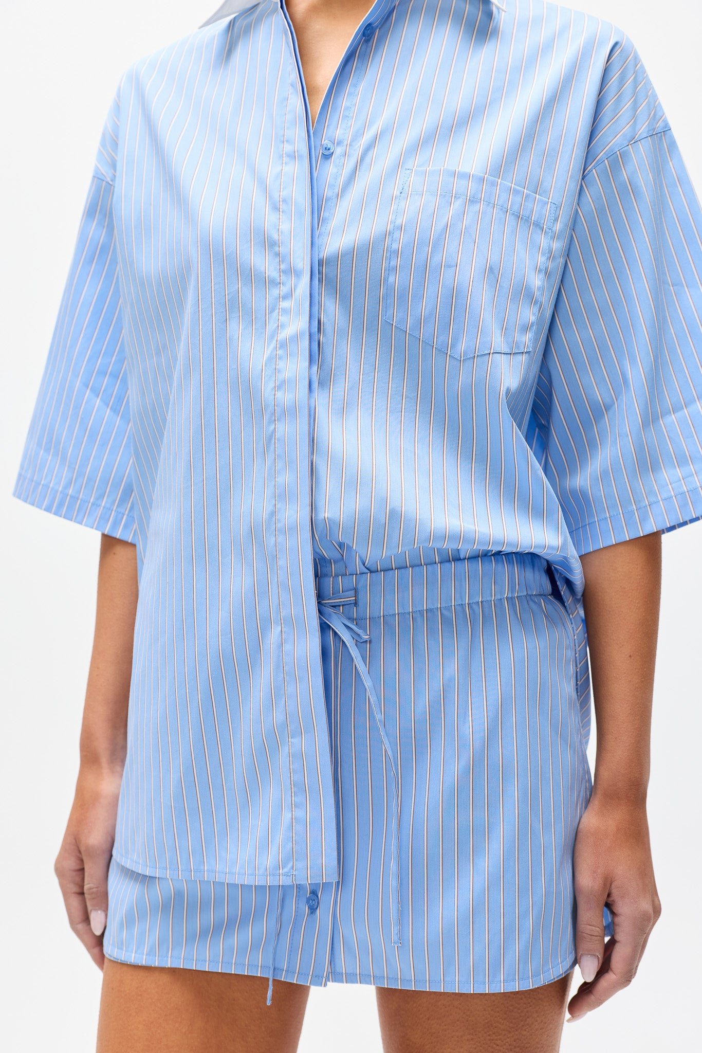 KANZO SHIRT - BLUE STRIPE 3