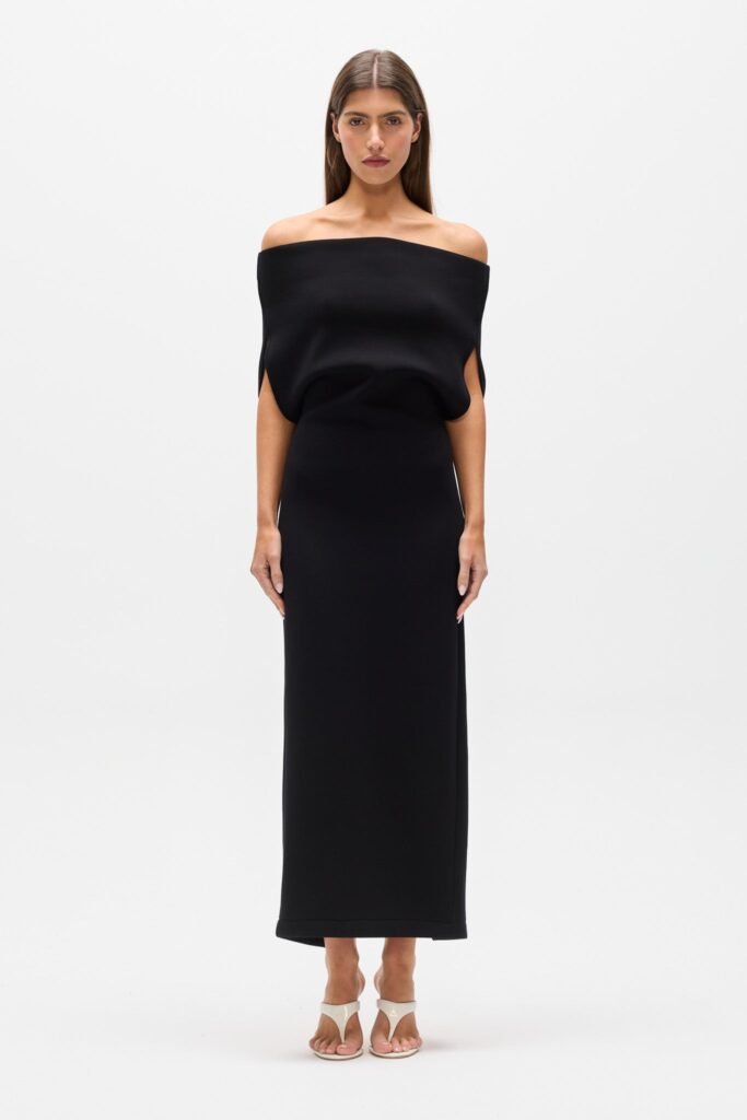LILIA DRESS - BLACK 1