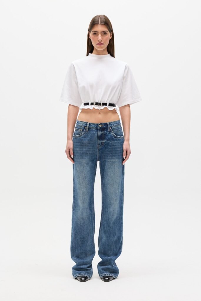 LINA T-SHIRT - CRÈME WHITE 1