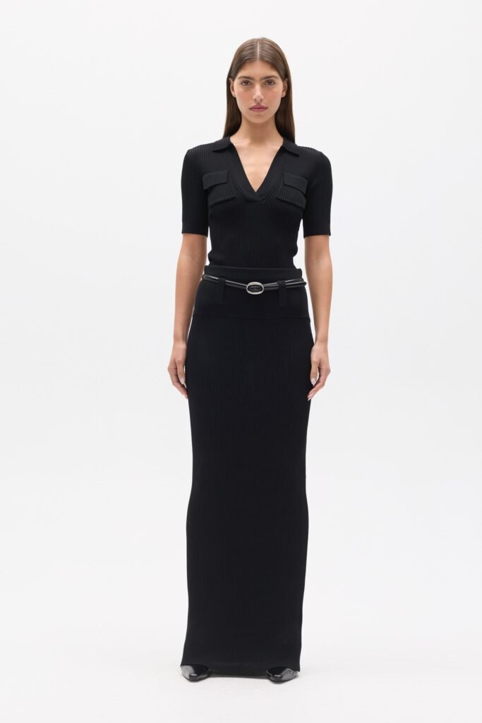 RHYLIN SKIRT - BLACK 1
