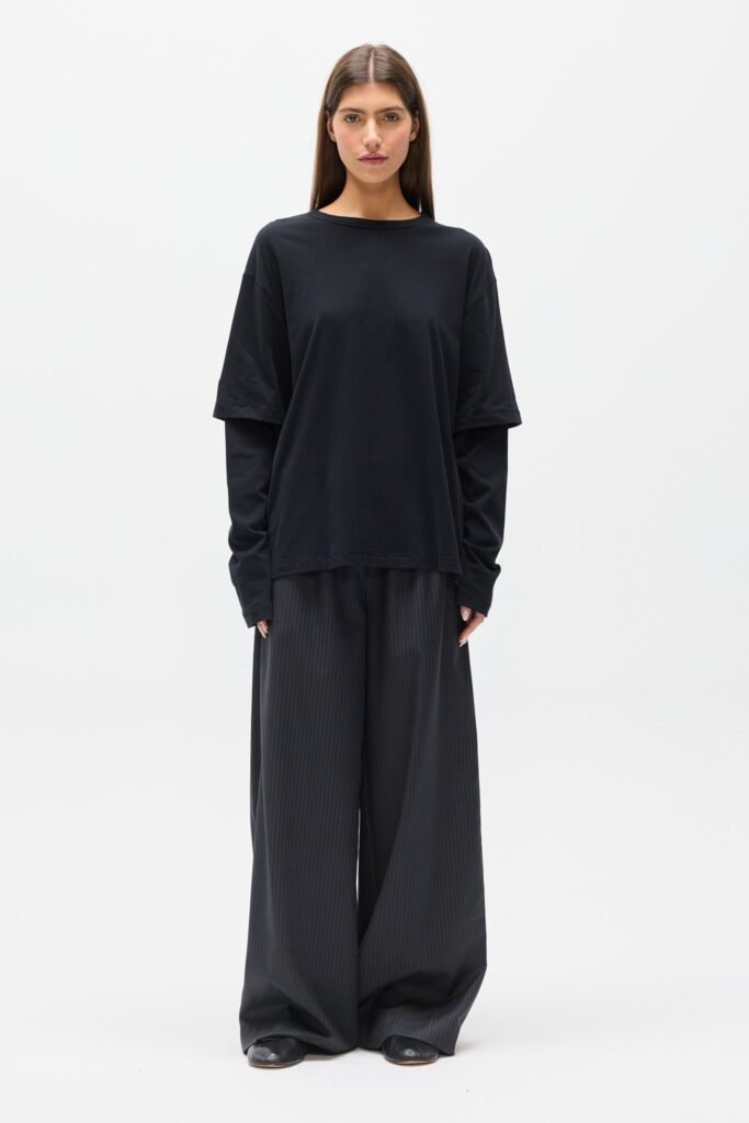 PAX LONG SLEEVE TEE - BLACK 1