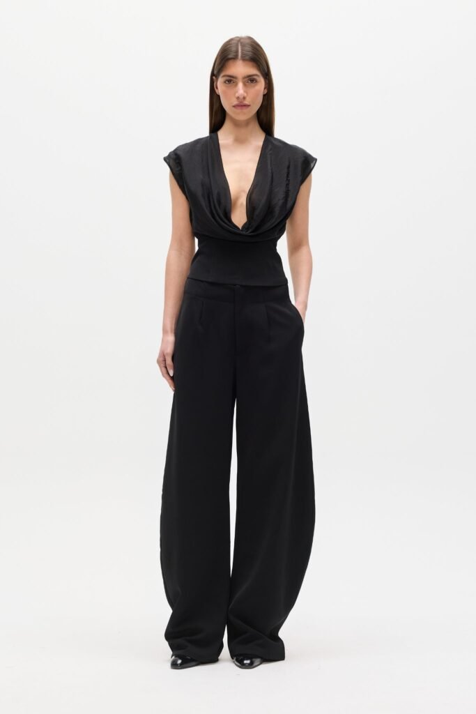 TESSIE TOP - BLACK 1