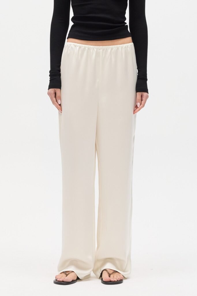 SOLENE PANT - IVORY 1